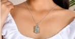 Natural Pyrite Pendant For Good Luck , Success Men and Women - Image 3